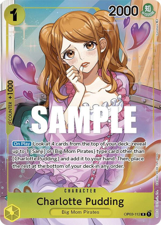 Charlotte Pudding (Parallel Alternate Art) [OP03-112] OP03  - Pillars of Strength