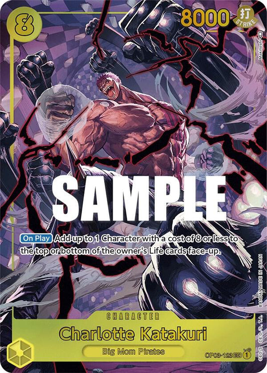 Charlotte Katakuri (Parallel Alternate Art) [OP03-123] OP03  - Pillars of Strength