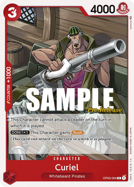 Curiel [OP03-004] OP03 Pillars of Strength - Pre-release Pack