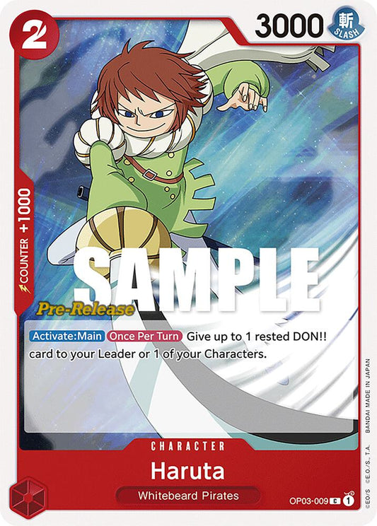 Haruta [OP03-009] OP03 Pillars of Strength - Pre-release Pack