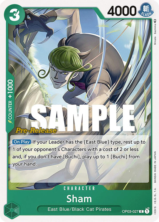 Sham [OP03-027] OP03 Pillars of Strength - Pre-release Pack