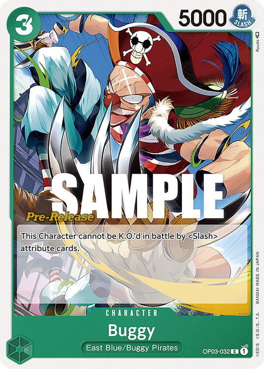 Buggy [OP03-032] OP03 Pillars of Strength - Pre-release Pack