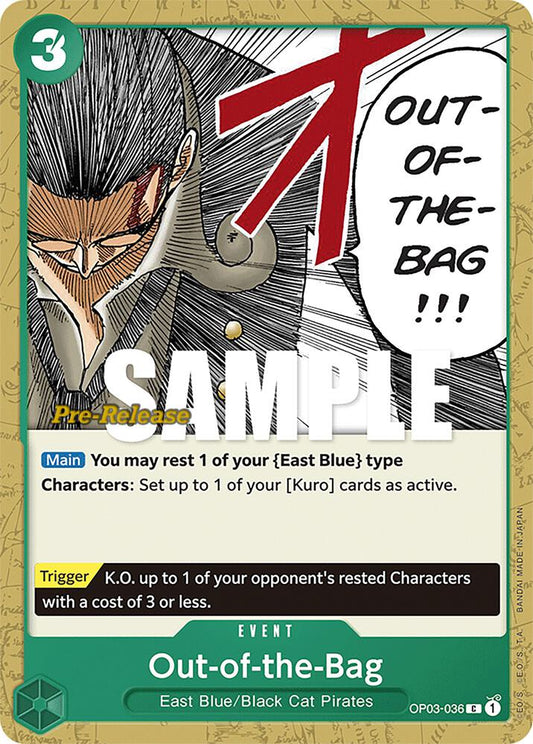 Out-of-the-Bag [OP03-036] OP03 Pillars of Strength - Pre-release Pack