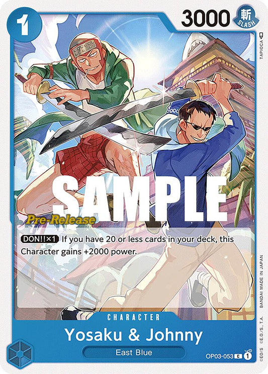 Yosaku & Johnny [OP03-053] OP03 Pillars of Strength - Pre-release Pack