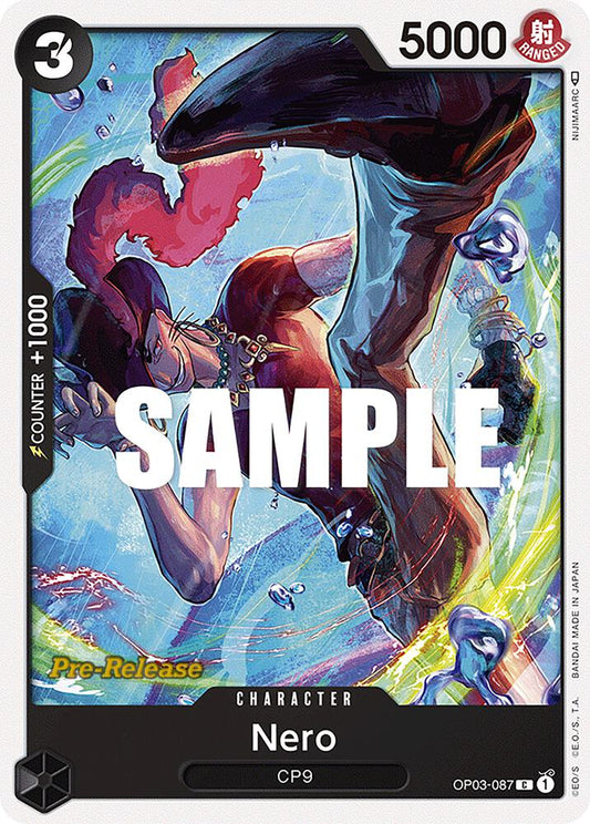 Nero [OP03-087] OP03 Pillars of Strength - Pre-release Pack