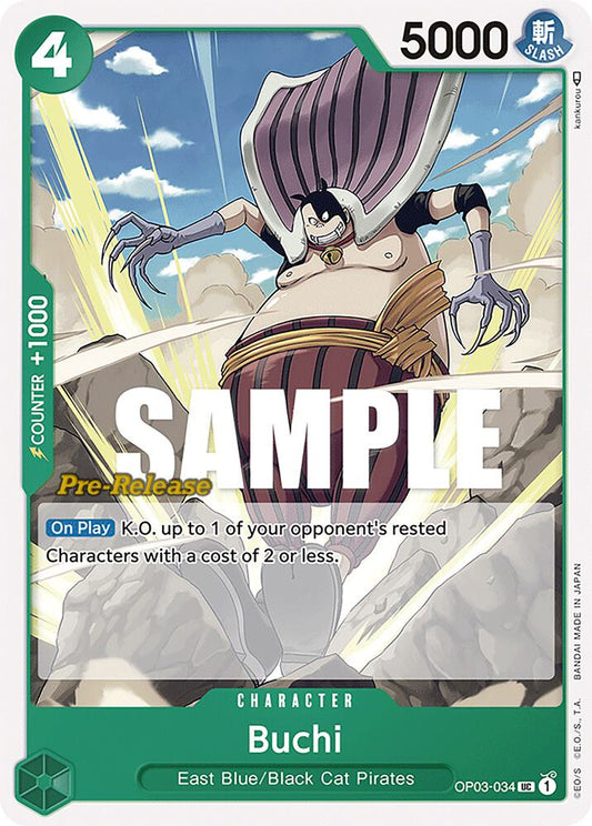 Buchi [OP03-034] OP03 Pillars of Strength - Pre-release Pack