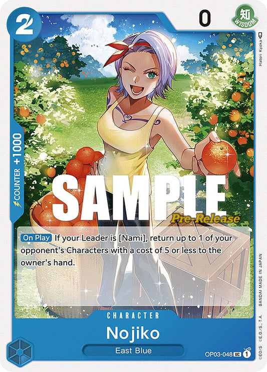 Nojiko [OP03-048] OP03 Pillars of Strength - Pre-release Pack