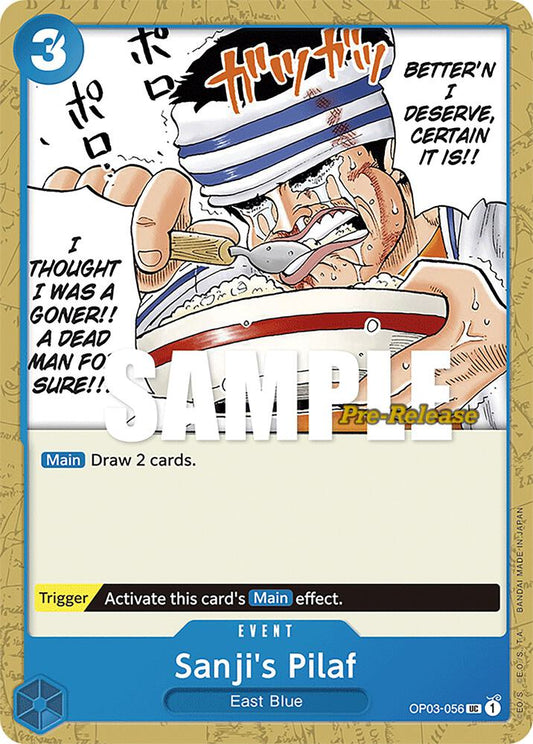 Sanji's Pilaf [OP03-056] OP03 Pillars of Strength - Pre-release Pack