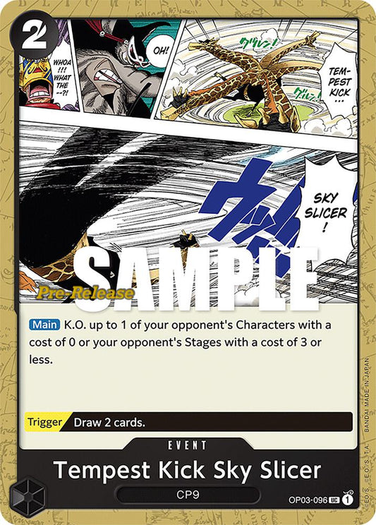 Tempest Kick Sky Slicer [OP03-096] OP03 Pillars of Strength - Pre-release Pack