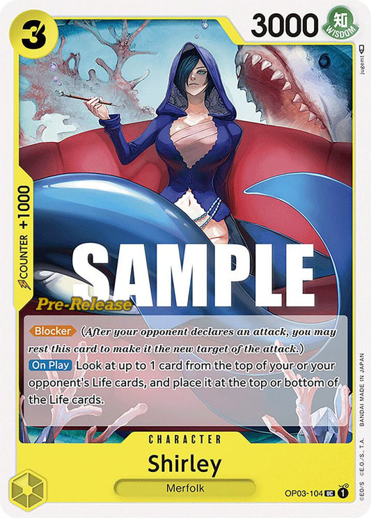 Shirley [OP03-104] OP03 Pillars of Strength - Pre-release Pack