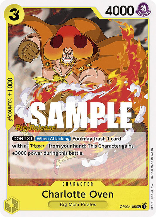 Charlotte Oven [OP03-105] OP03 Pillars of Strength - Pre-release Pack