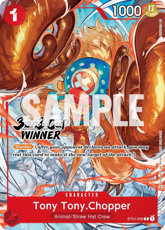 Tony Tony.Chopper [ST01-006] 3on3 Winner Pack