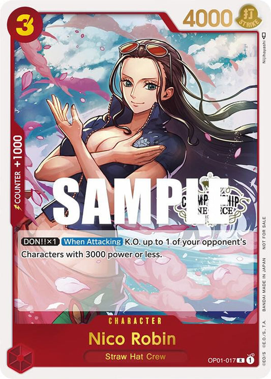 Nico Robin [OP01-017] Store Championship 2023 Wave 1 Participation Pack