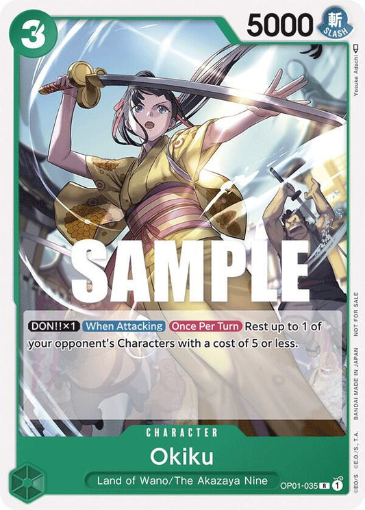Okiku [OP01-035] Tournament Pack Vol. 4