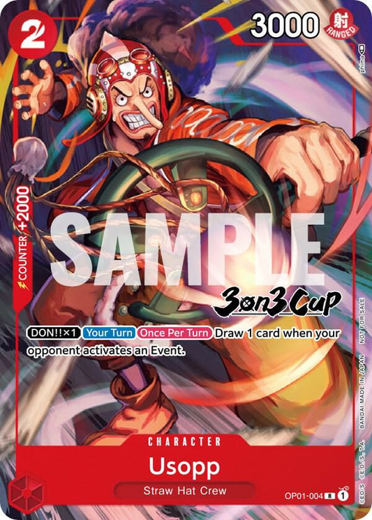 Usopp [OP01-004] 3on3 Top Prize Pack