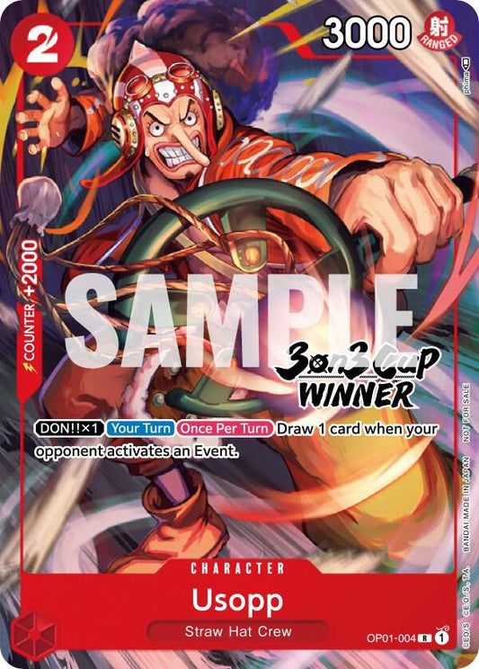 Usopp [OP01-004] 3on3 Winner Pack