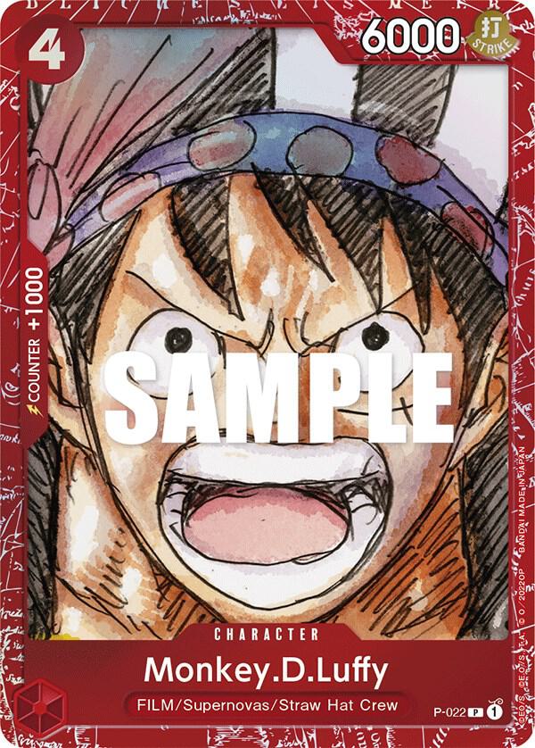 Monkey.D.Luffy [P-022] Premium Card Collection - Film Red Edition