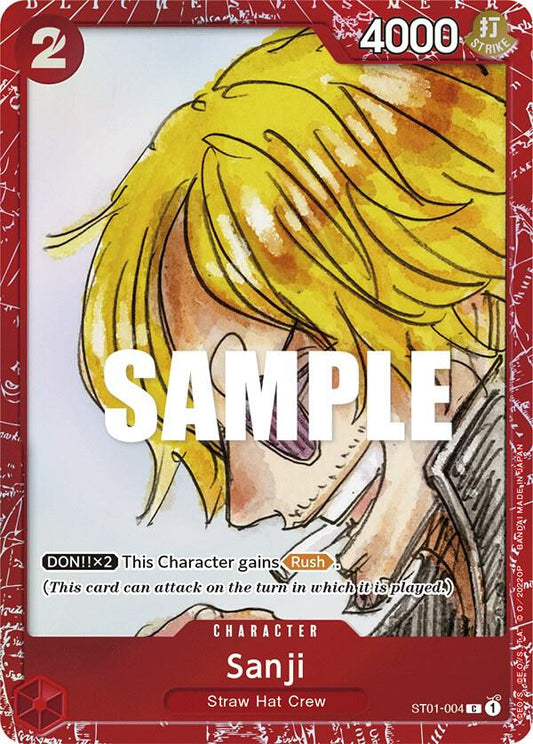 Sanji [ST01-004] Premium Card Collection - Film Red Edition