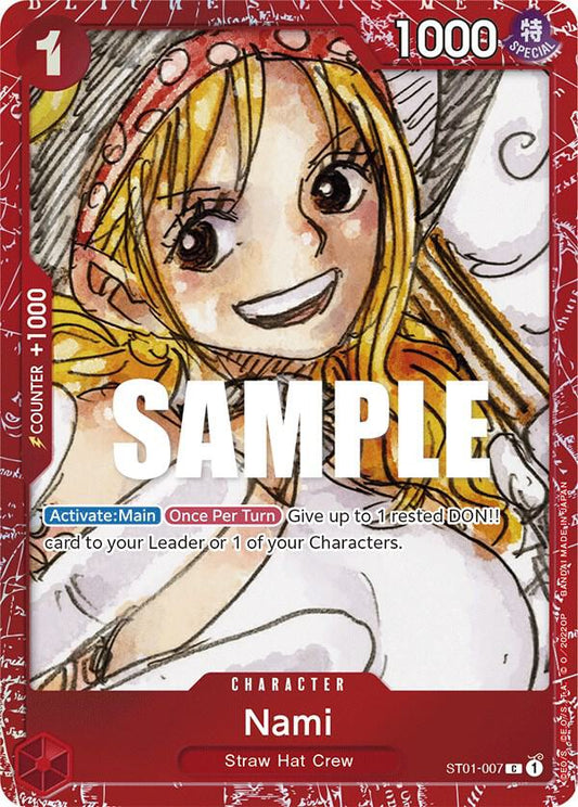 Nami [ST01-007] Premium Card Collection - Film Red Edition