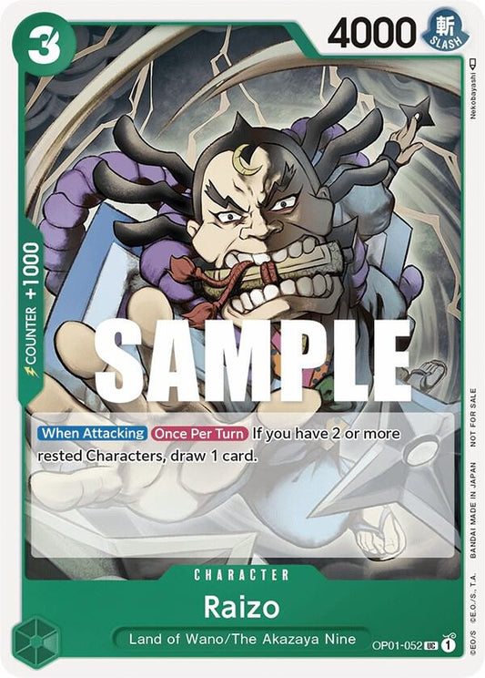 Raizo [OP01-052] Event Pack Vol. 2
