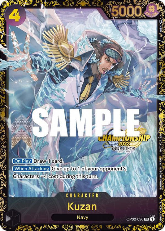 Kuzan [OP02-096] Championship 2023 Top Prize Pack