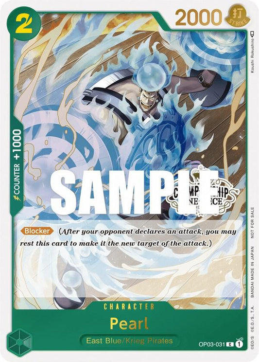 Pearl [OP03-031] Store Championship 2023 Wave 2 Participation Pack