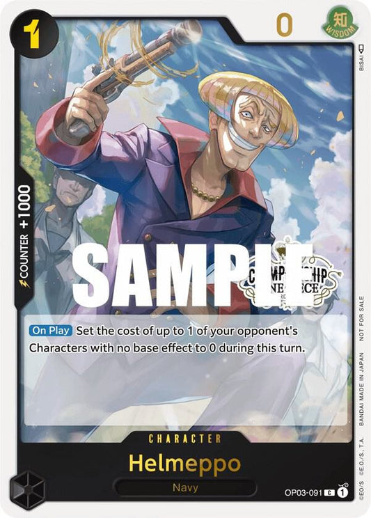 Helmeppo [OP03-091] Store Championship 2023 Wave 2 Participation Pack