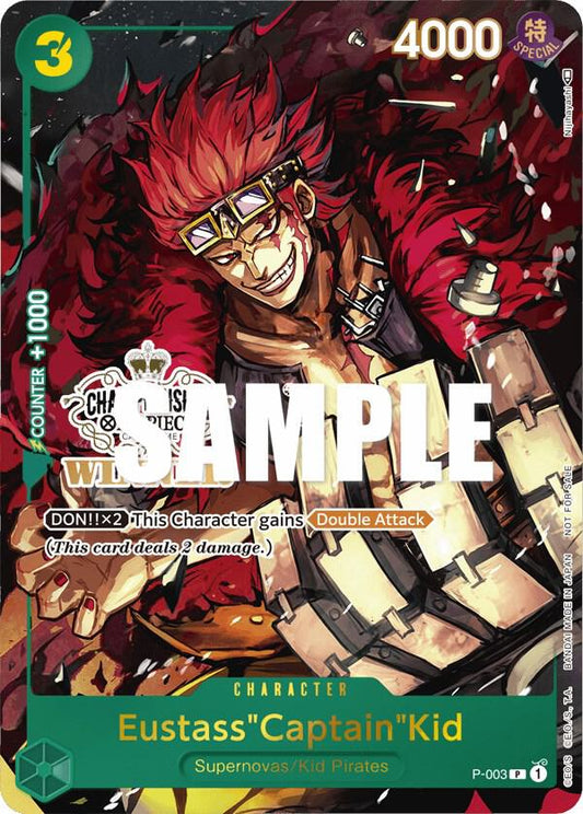 Eustass"Captain"Kid [P-003] Store Championship 2023 Wave 2 Winner Trophy