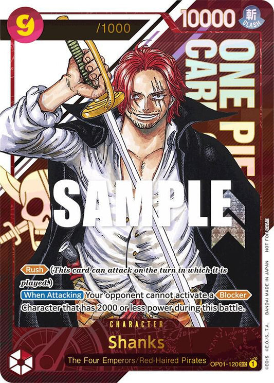 Shanks [OP01-120] OP01 Shanks Serial Pack