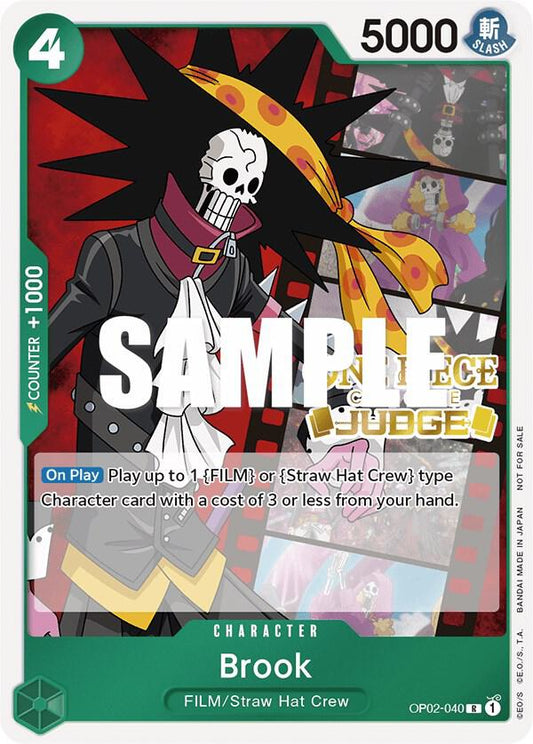 Brook [OP02-040] Judge Pack Vol. 2