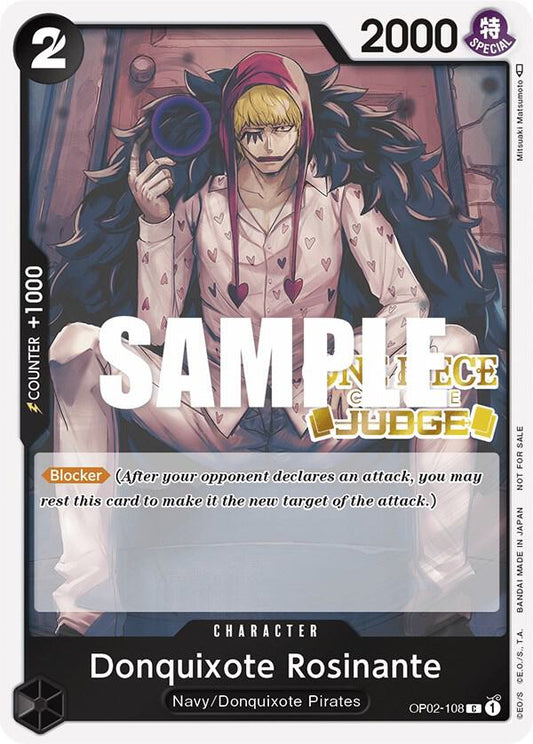 Donquixote Rosinante [OP02-108] Judge Pack Vol. 2