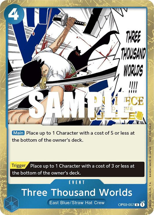 Three Thousand Worlds [OP03-057] Judge Pack Vol. 2