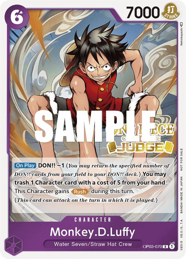 Monkey.D.Luffy [OP03-070] Judge Pack Vol. 2