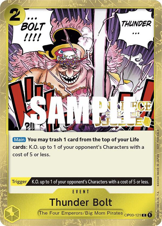 Thunderbolt [OP03-121] Judge Pack Vol. 2