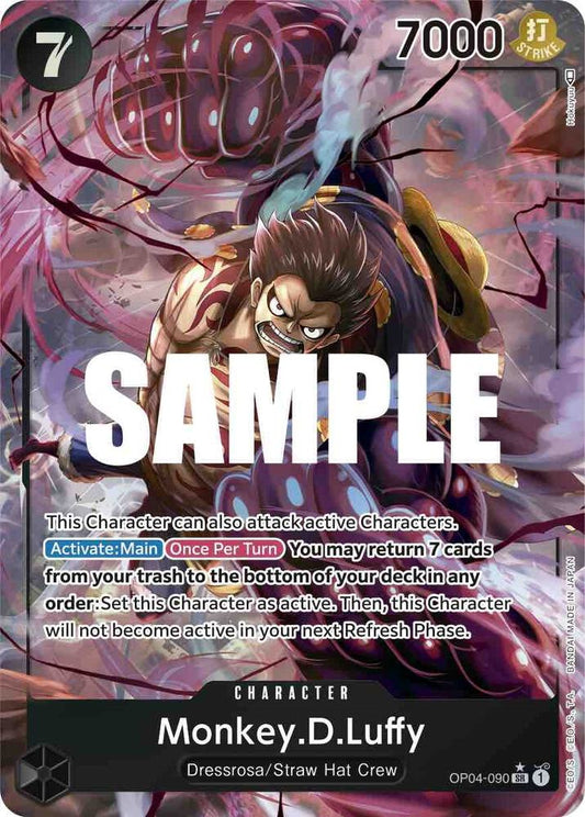 Monkey.D.Luffy (Parallel Alternate Art) [OP04-090] OP04 - Kingdoms of Intrigue