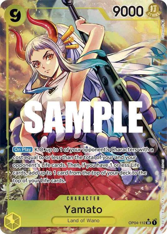 Yamato (Parallel Alternate Art) [OP04-112] OP04 - Kingdoms of Intrigue