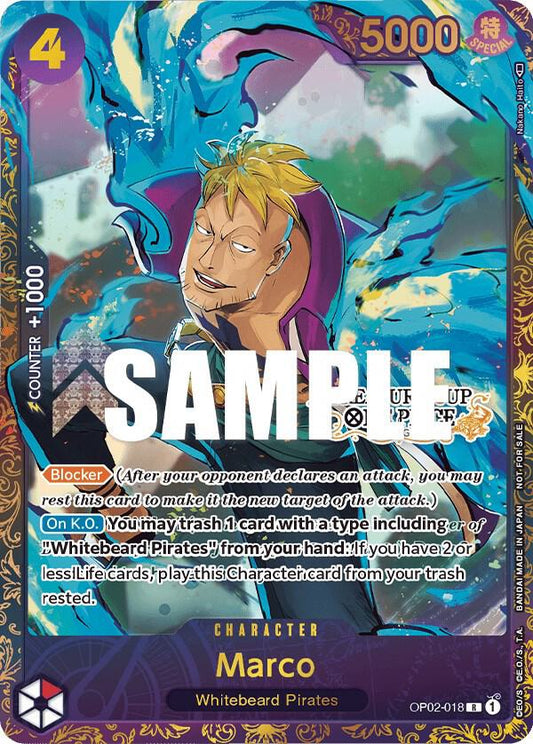 Marco [OP02-018] Treasure Cup 2023 Set 2 Top Prize Pack