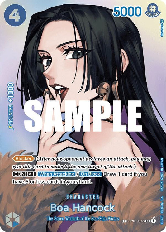 Boa Hancock (SP) [OP01-078] OP04 - Kingdoms of Intrigue