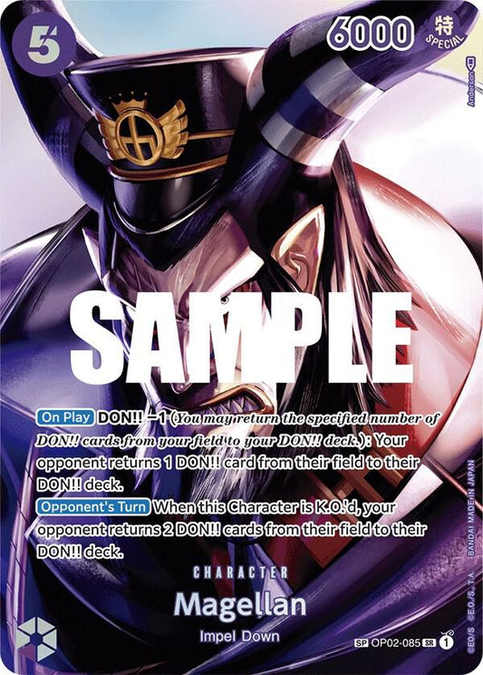 Magellan (SP) [OP02-085] OP04 - Kingdoms of Intrigue