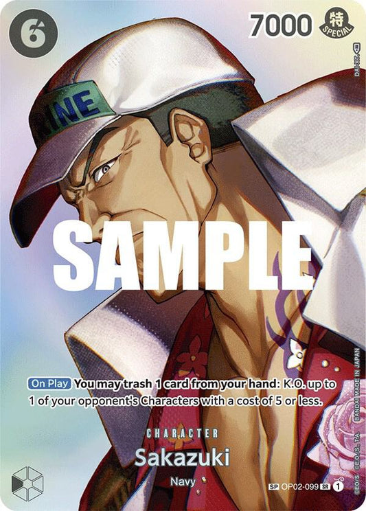 Sakazuki (SP) [OP02-099] OP04 - Kingdoms of Intrigue