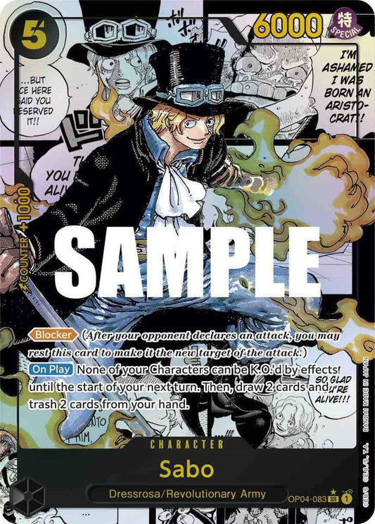 Sabo (Manga Rare) [OP04-083] OP04 - Kingdoms of Intrigue