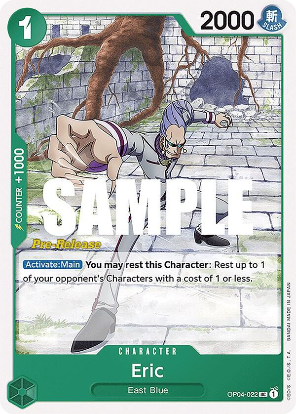 Eric [OP04-022] OP04 Kingdoms of Intrigue - Pre-release Pack