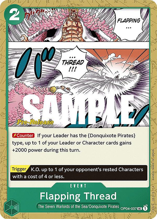 Flapping Thread [OP04-037] OP04 Kingdoms of Intrigue - Pre-release Pack