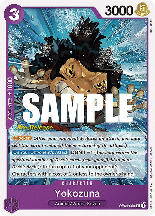 Yokozuna [OP04-068] OP04 Kingdoms of Intrigue - Pre-release Pack