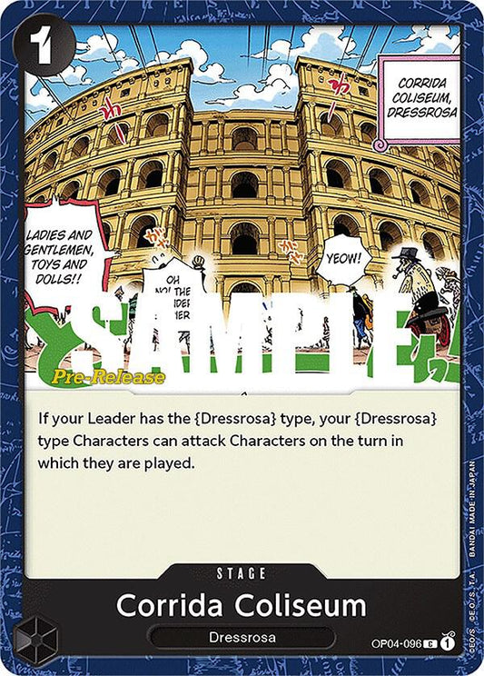 Corrida Coliseum [OP04-096] OP04 Kingdoms of Intrigue - Pre-release Pack