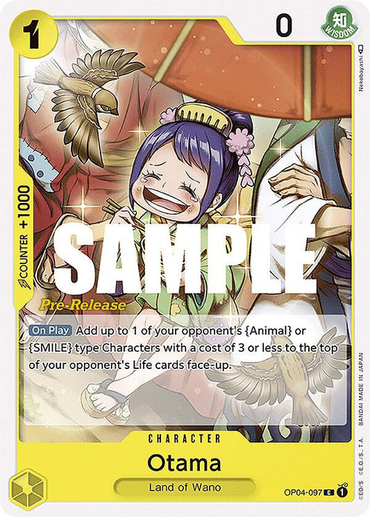Otama [OP04-097] OP04 Kingdoms of Intrigue - Pre-release Pack