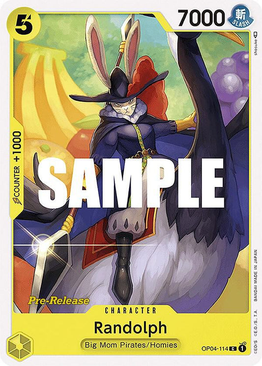 Randolph [OP04-114] OP04 Kingdoms of Intrigue - Pre-release Pack