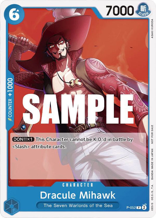 Dracule Mihawk [P-052] Sealed Battle 2023 Vol. 1 Kit