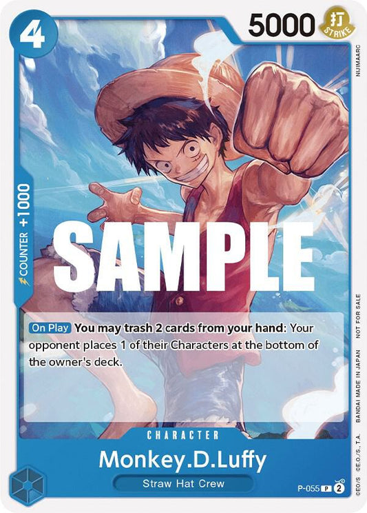 Monkey.D.Luffy [P-055] Sealed Battle 2023 Vol. 1 Kit