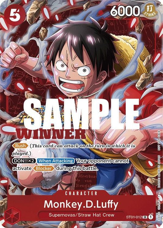 Monkey.D.Luffy [ST01-012] Tournament Pack Vol. 5 Winner